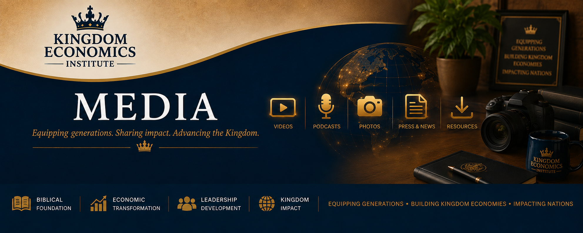 Media – Equipping generations. Sharing impact. Advancing the Kingdom.
